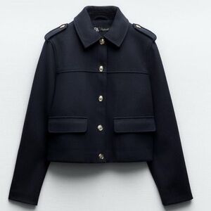 Zara Navy Blue Jacket